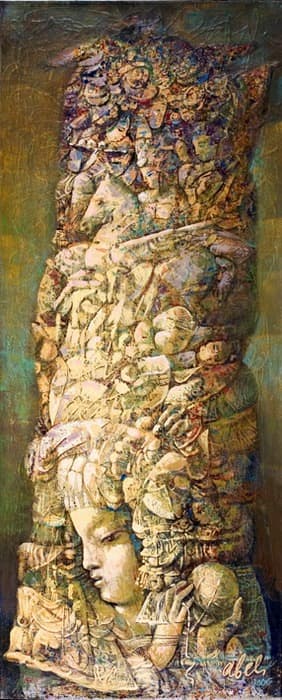 Painting — Oil on canvas (2009). Abel Karen Kazinyan.